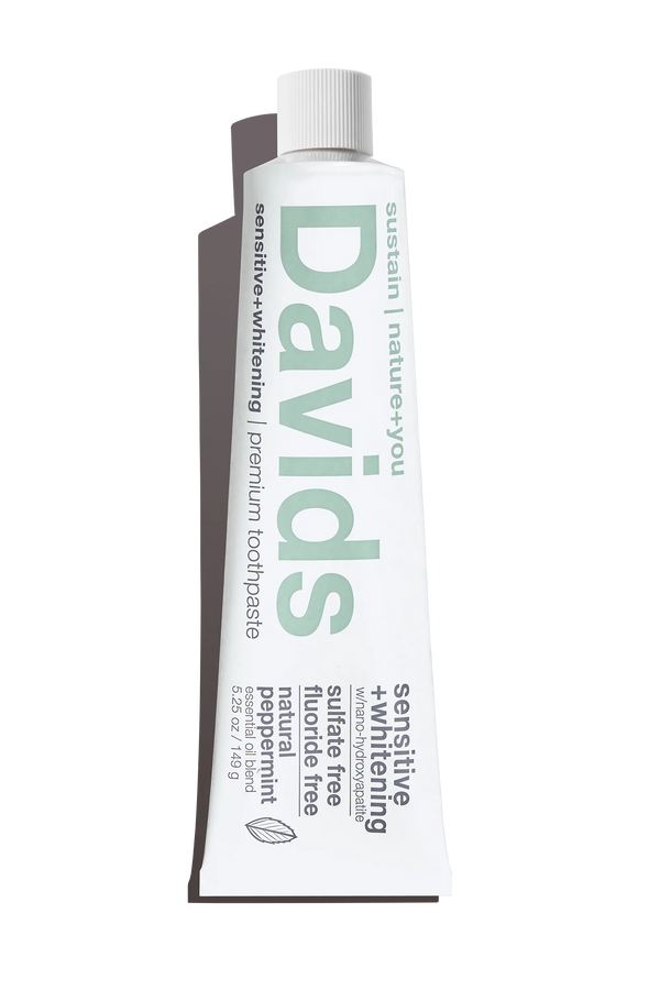 Davids Toothpaste in Recyclable tube