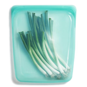 Stasher reusable silicon half gallon or quart bag