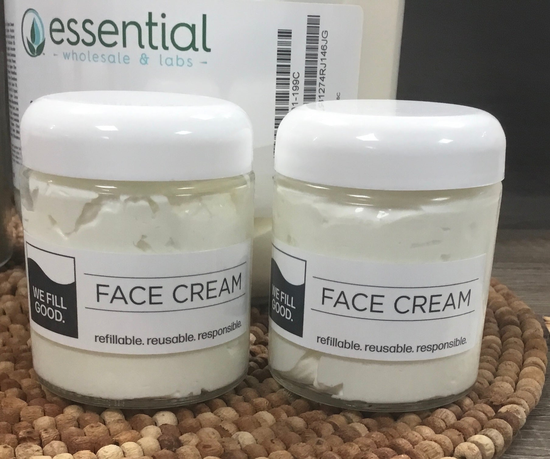 FACE CREAM - 8oz glass jar