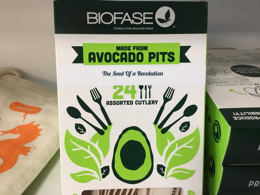 Avocado cutlery of 24