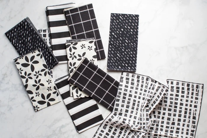 Color Block Everyday Cloth Napkins, set of 10