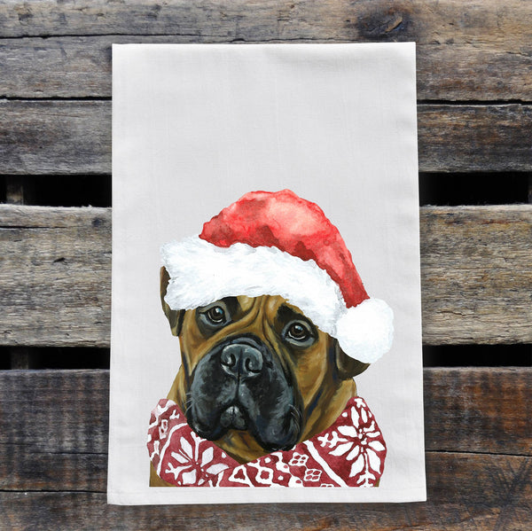 Tea Towel, Flour Sack Towel by Hippie Hounds