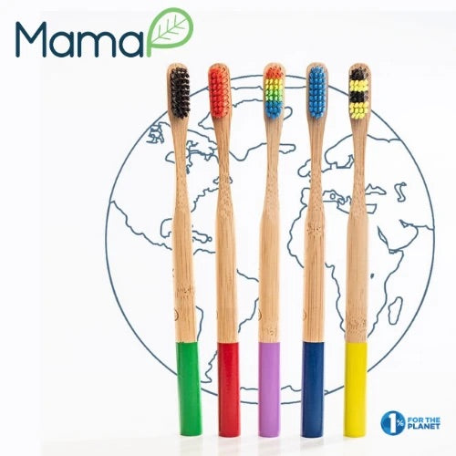 Toothbrush bamboo adult
