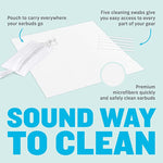 E-cloth earbud cleaning kit