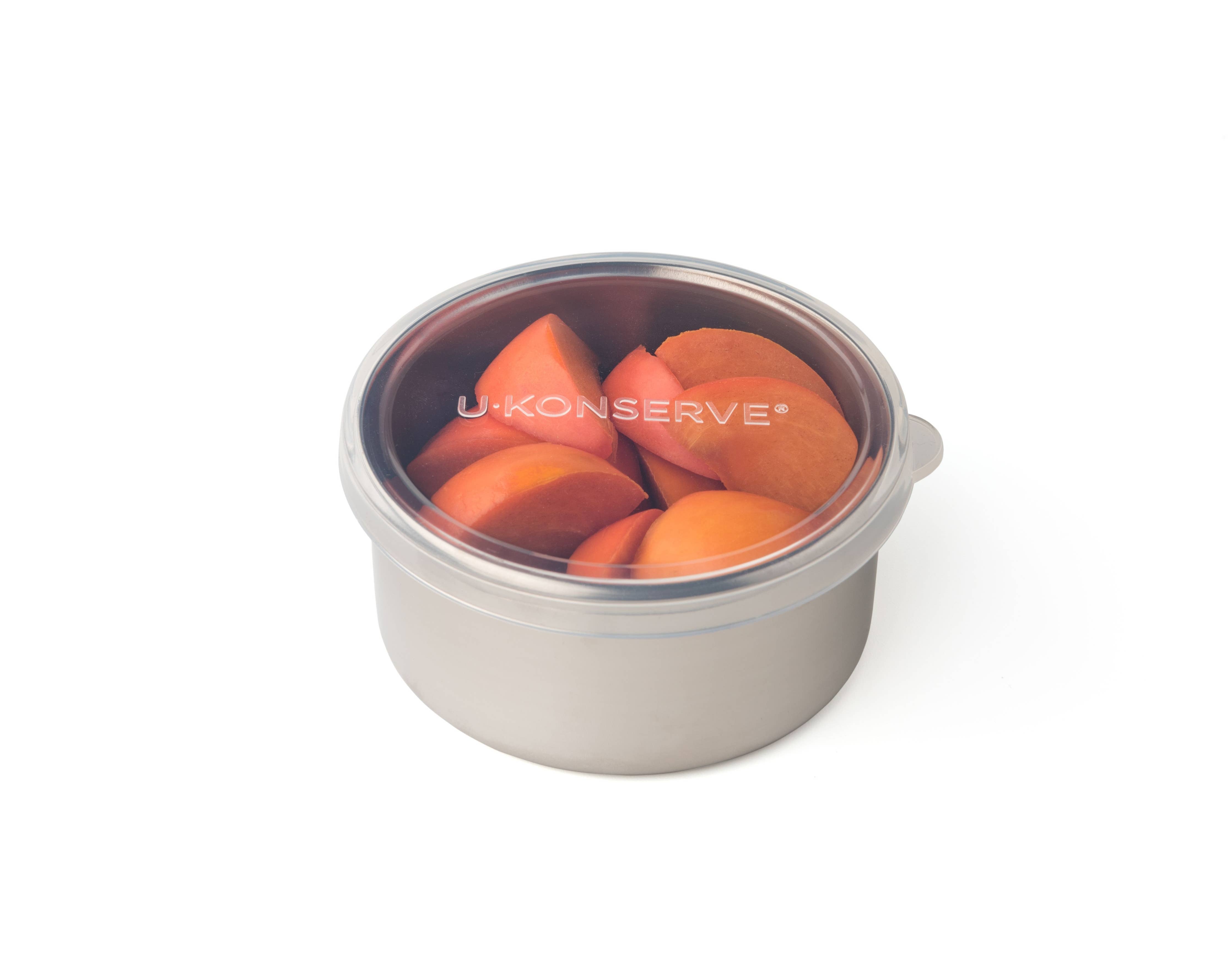 U Konserve - Round Stainless Containers with Silicone Lid