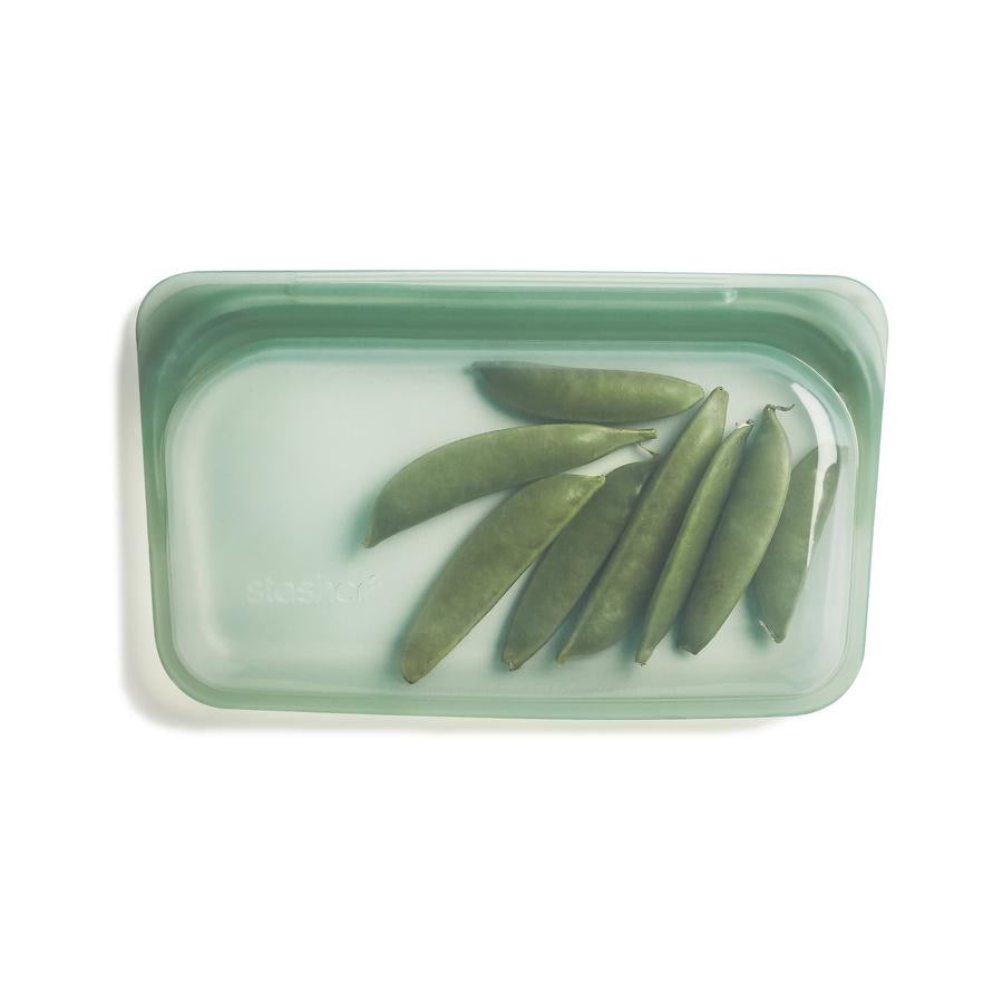 Stasher reusable silicon snack bags