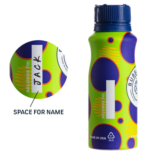 Bubble Tree - 4 FL. Oz. Aluminum Bubble Bottle & Wand