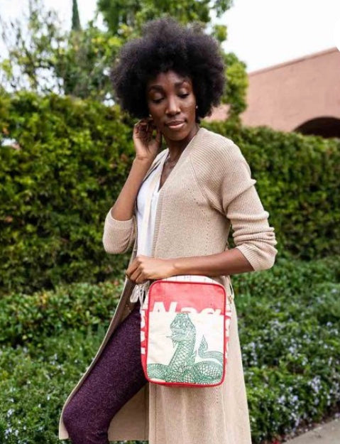 Malia Designs - Recycled Small Crossbody Bag