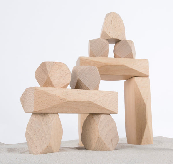 Wood Stackers- Standing Stones