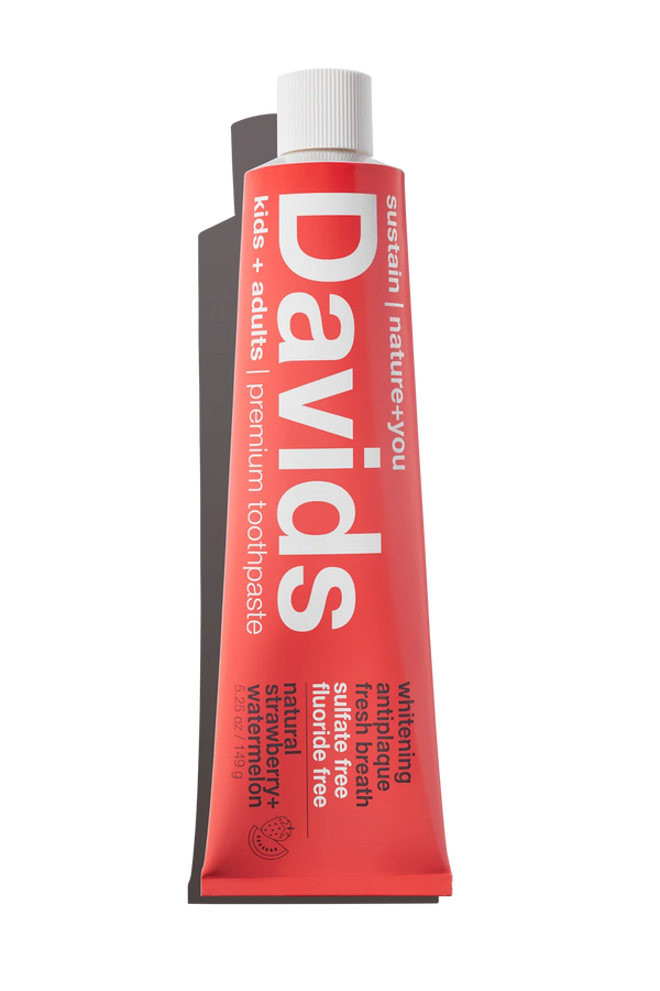 Davids Toothpaste in Recyclable tube
