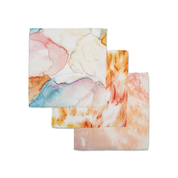 Geometry - Washcloth/ Dishcloth Set of 3