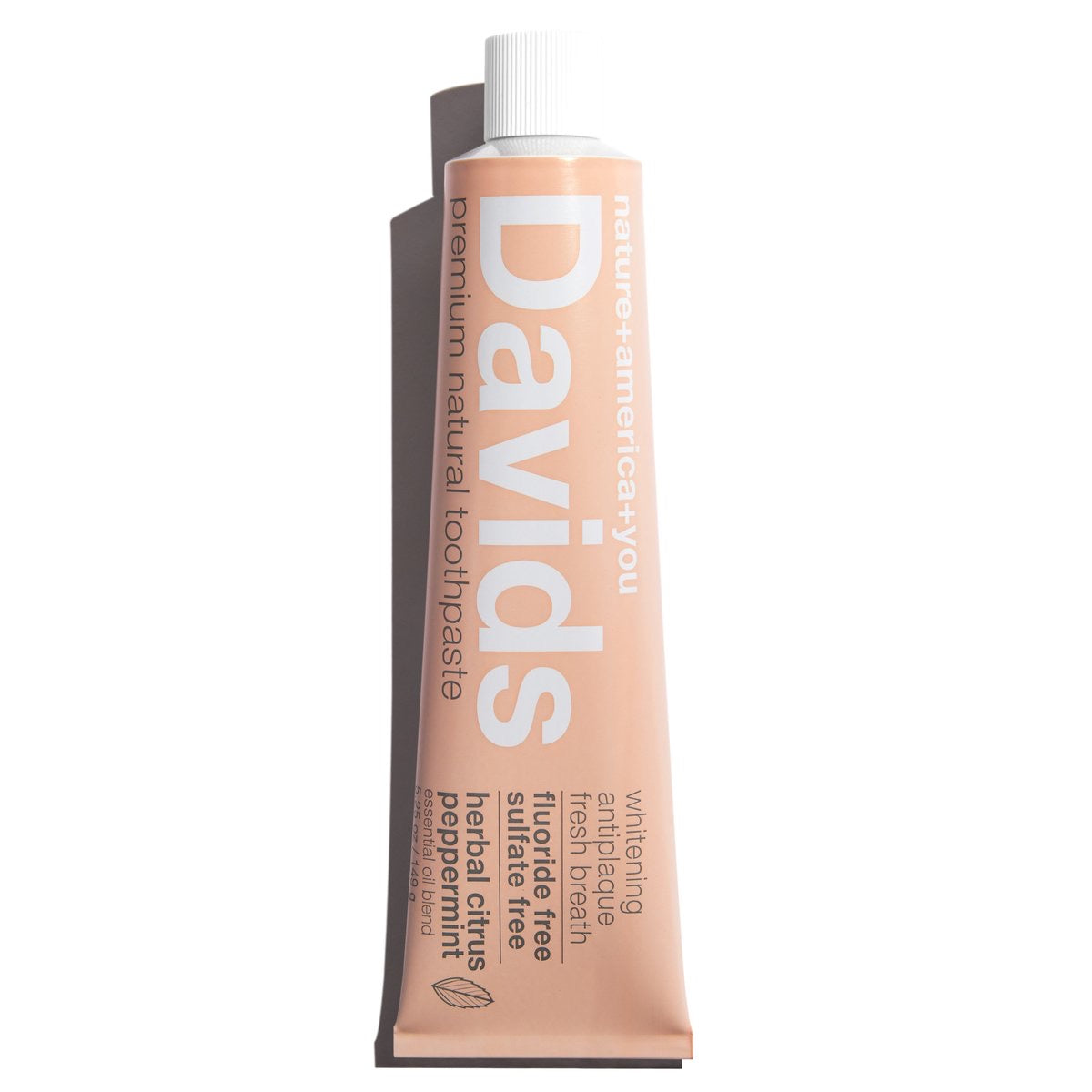 Davids Toothpaste in Recyclable tube