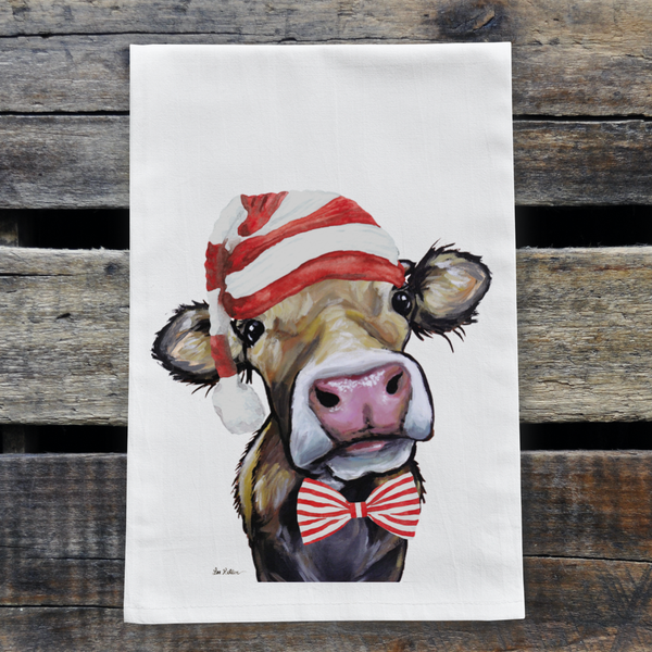 Tea Towel, Flour Sack Towel by Hippie Hounds