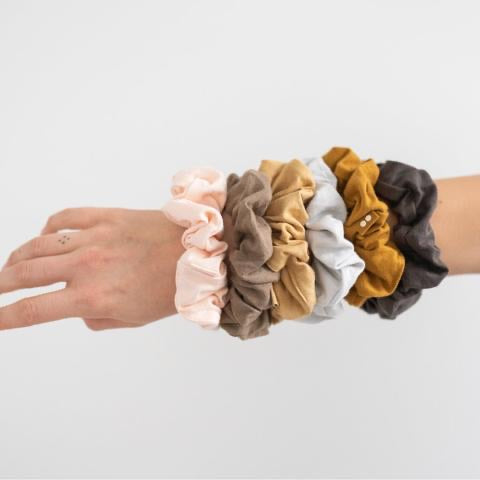 Plastic free Scrunchies by KOOSHOO