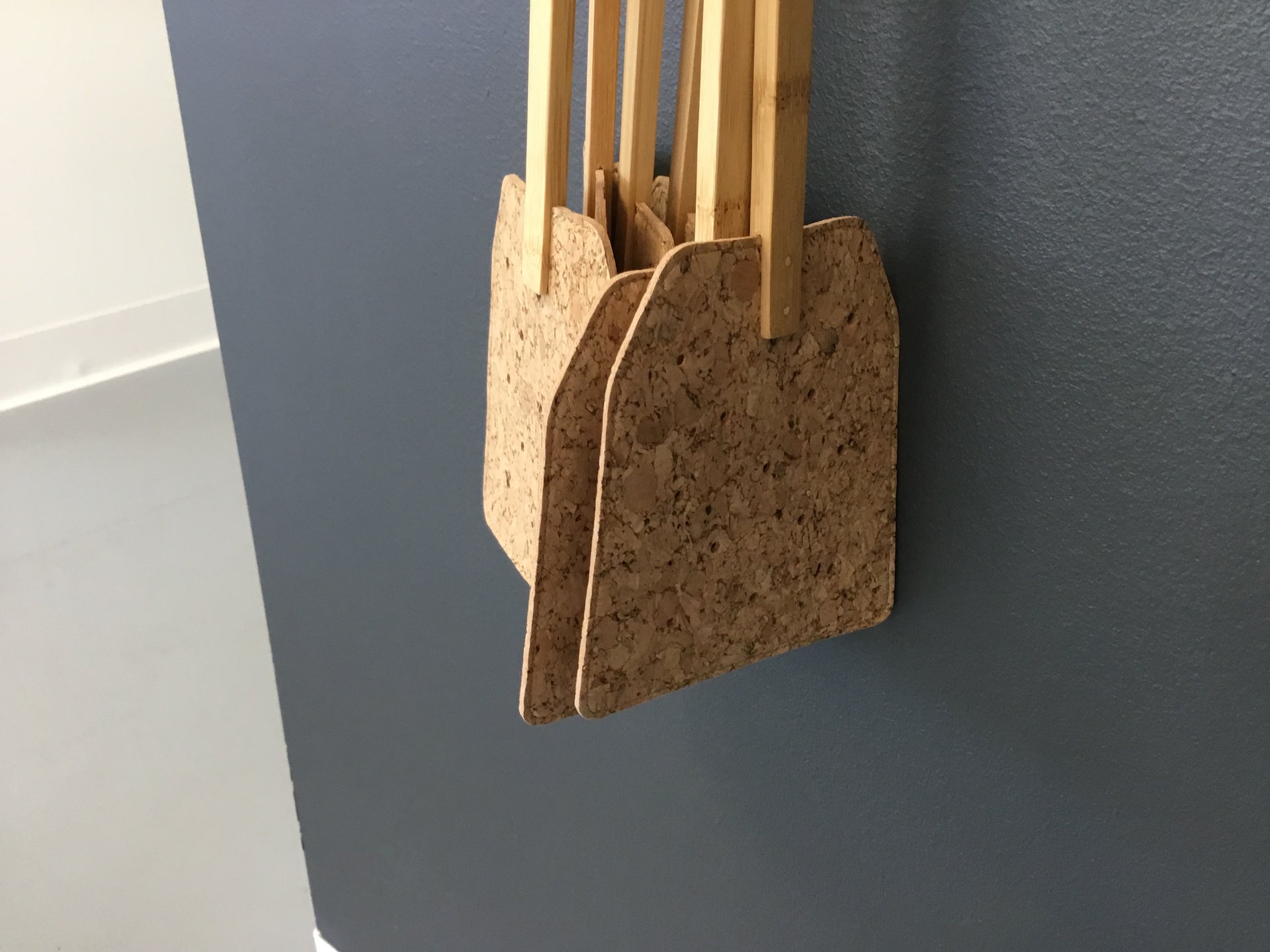 Cork & bamboo fly swatter