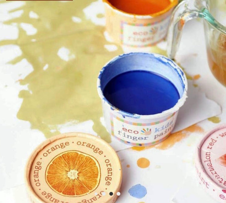 eco-kids - finger paints or milk paint  pack