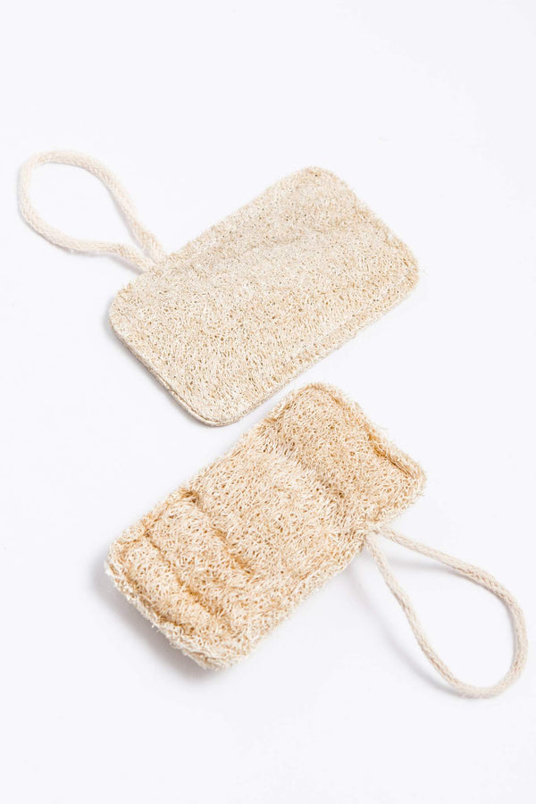 Loofah Dish Sponge: Double Layer 3-Pack