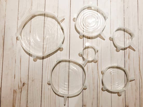 Silicon Stretch Covers - set of 6